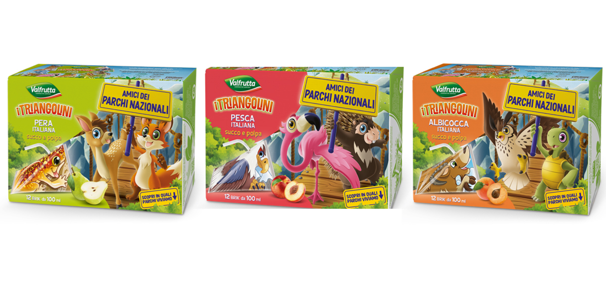 I Triangolini Valfrutta “Amici dei Parchi Nazionali”